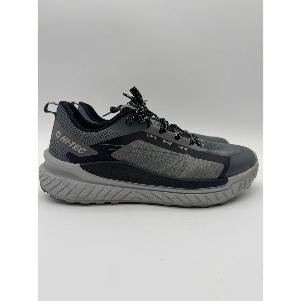 Hi-Tec Men's Size 10.5 Castle Rock Black‎ Athletic Running Shoes Sneakers